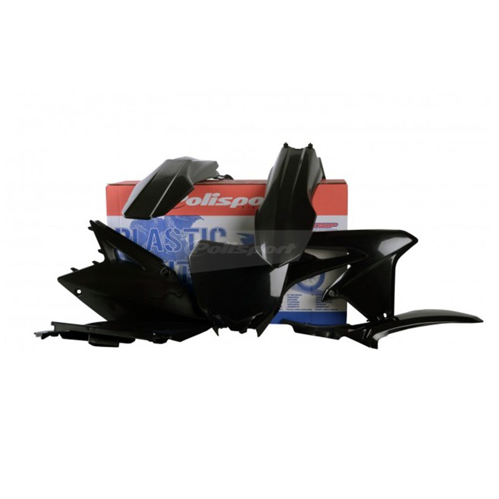 Polisport Plastics Box Kit For Suzuki RMZ 450 Black 2008-2017